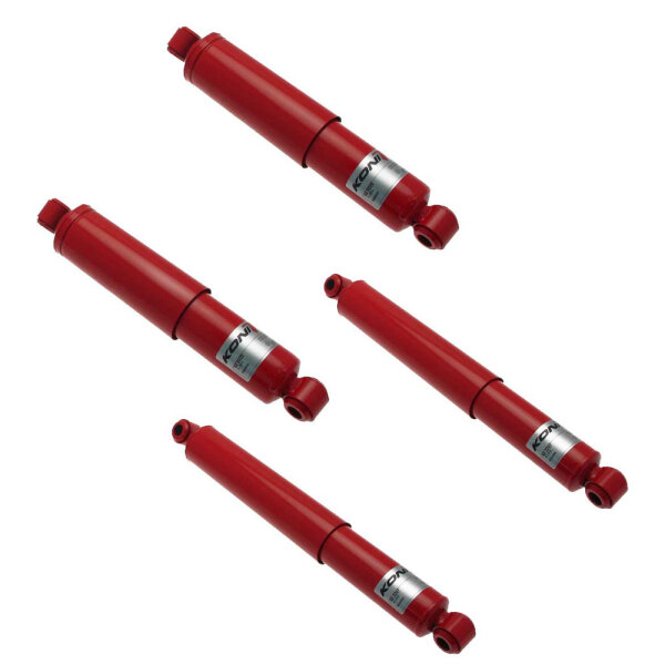 KONI Heavy Track | Stoßdämpfer | Komplettset | Vorne 82-5020 (2 Stück) | Hinten 82-2297 (2 Stück)