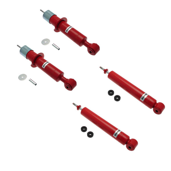 KONI RAID | Stoßdämpfer | Komplettset | Vorne 90-5443 (2 Stück) | Hinten 88-5389 (2 Stück)