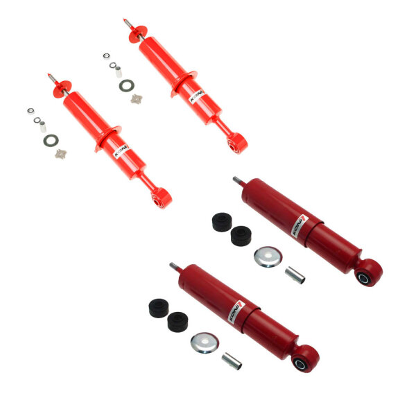 KONI RAID | Stoßdämpfer | Komplettset | Vorne 9010-1001 (2 Stück) | Hinten 90-5448 (2 Stück)